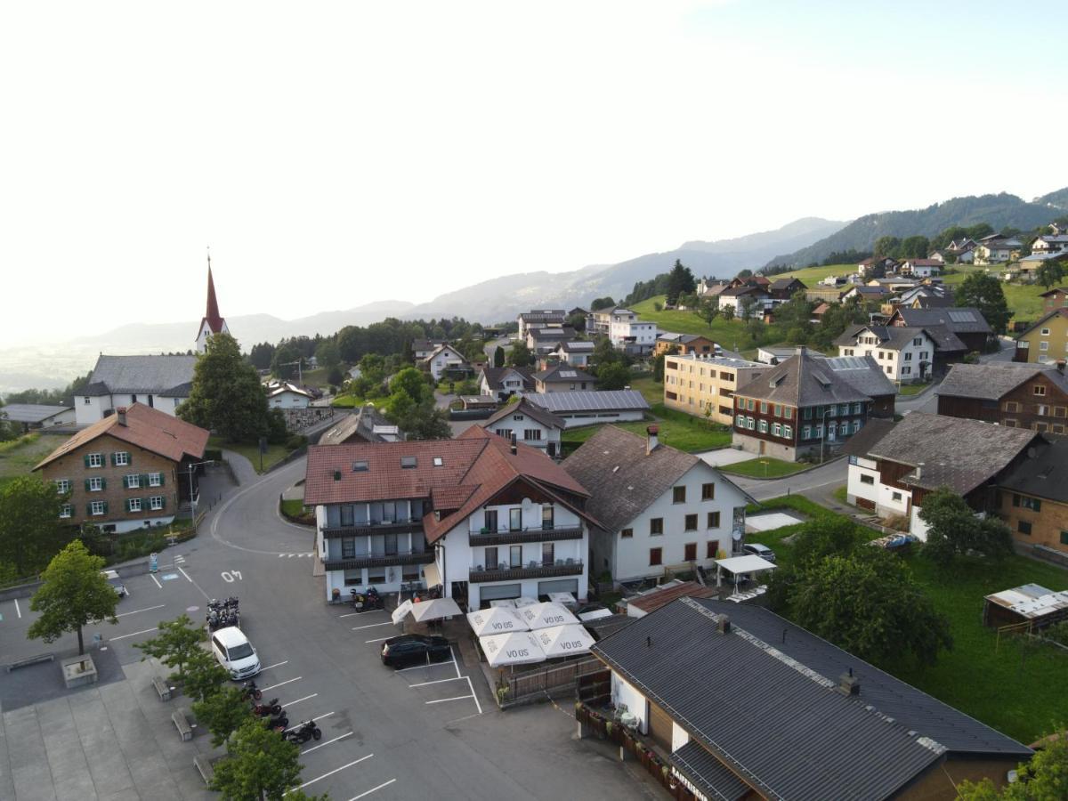 Gasthaus Krone Ubersaxen Екстер'єр фото